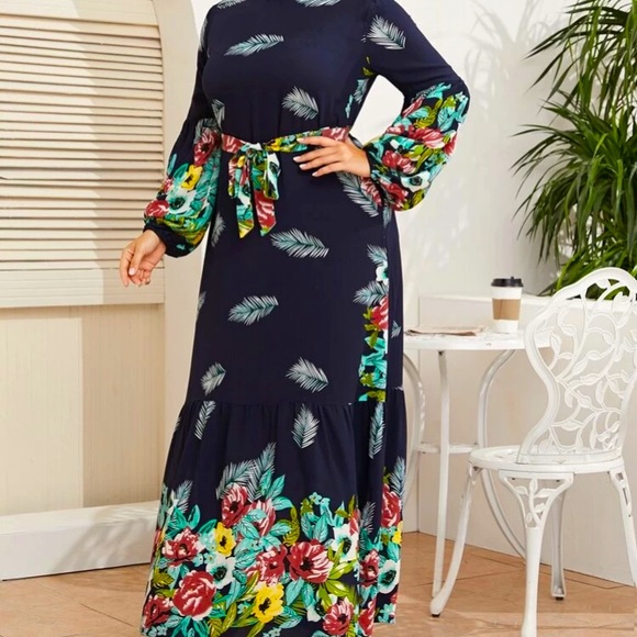 SHEIN Dresses & Skirts - SHEIN floral dress 4XL